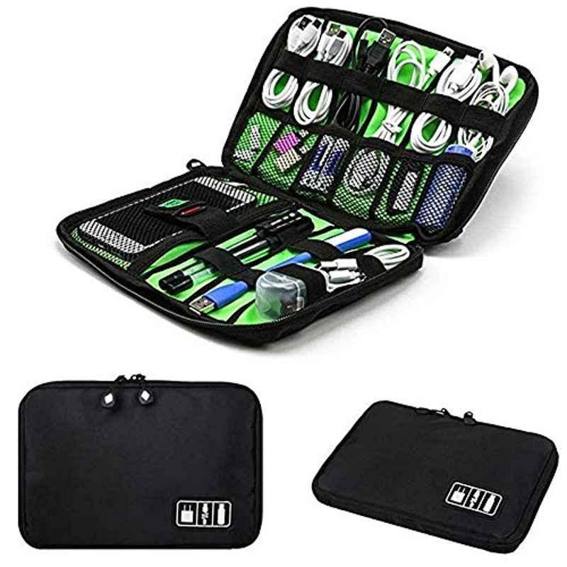 Rubik Mesh Grey Electronics Accessories Organizer Bag