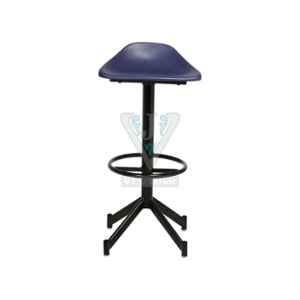 VJ Interior Blue & Black Montar Bar Stool, VJ-554