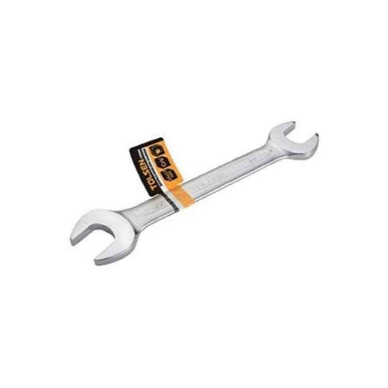 Tolsen 18x19mm Silver Double End Open Wrench, 15057