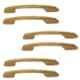 Atom 545 8 inch Brass Antique Finish Zinc Cabinet Pull Handle (Pack of 6)