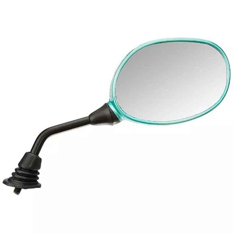 Uno Minda Rv-5013Rh-Grn Shatterproof Rear View Mirror (Green) For Hero Pleasure