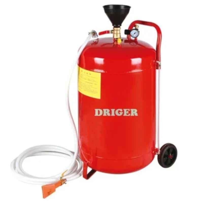Driger 80 Litre Mild Steel Red Car Washing Foam Tank
