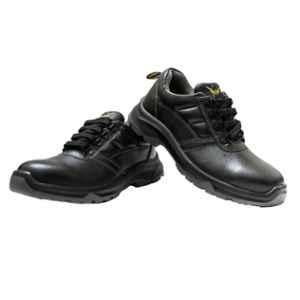 Hillson Claws 03 Leather Black Safety Shoes, AB067, Size: 8