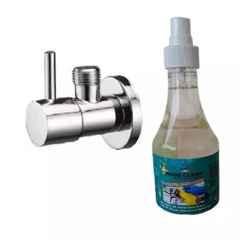 Fastgear Turbo Stainless Steel Silver Chrome Finish Angle Valve, FG1037