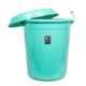KKR 30L Plastic Green Round Heavy Duty Bucket with Lid