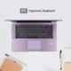AVITA PURA AMD Ryzen 5 3500U/8GB DDR4/512GB HDD & 14 inch Display Glossy Purple Laptop with 3 in 1 Grey Sleeve, NS14A6INV561-GPGYB