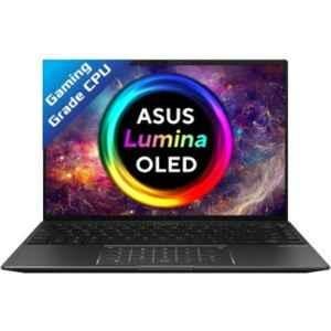 Asus UM5401QA-KM751WS ZenBook 14X Thin & Light Glass Jade Black Laptop with AMD Ryzen 7 Octa Core 5800HS 16GB/1TB SSD/Windows 11 Home & 14 inch OLED Display, 90NB0UR5-M00HZ0