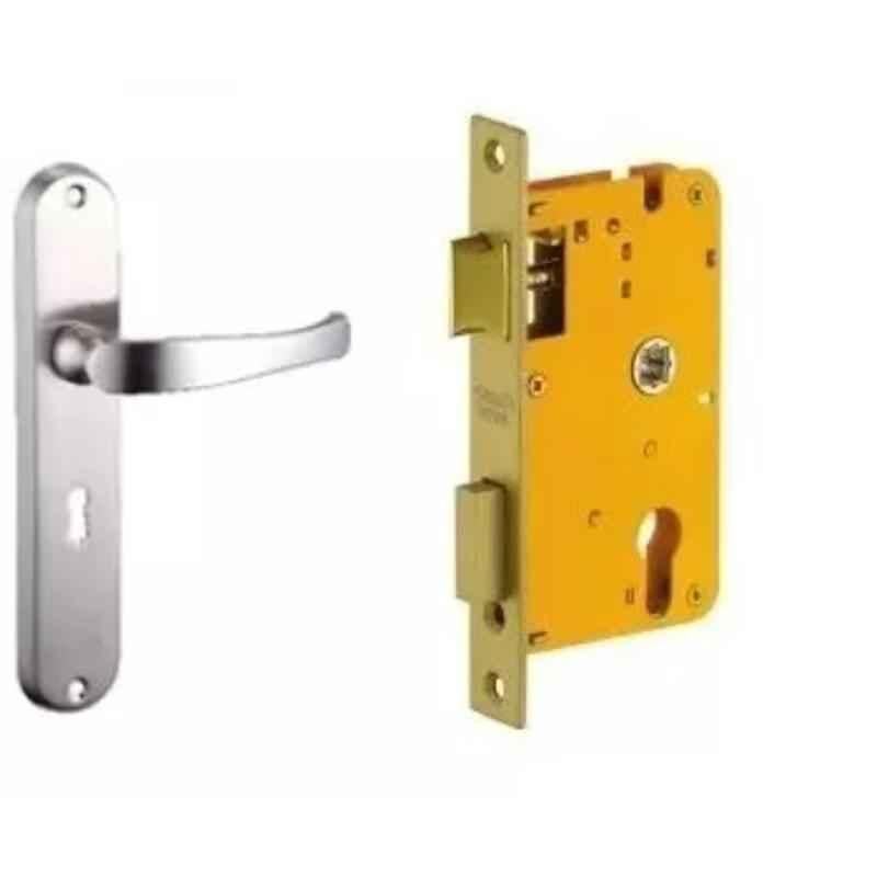 Dorset HL Series Biva 8 inch Stainless Steel Door Handle Lock Set with (Pack of 4)