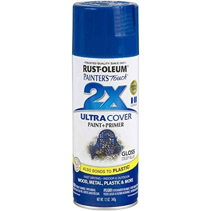 Rust-Oleum 2X Painters Touch Ultra Cover Gloss Deep Blue Paint & Primer