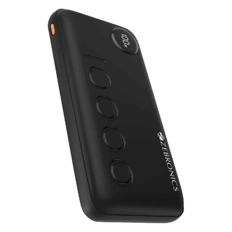 Zebronics EnergiPod 10R3 10000mAh Black Power Bank