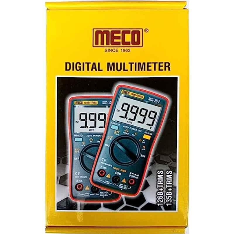 Meco 6000 Counts Autoranging Digital Multimeter with 1 Year Warranty, 108B+TRMS
