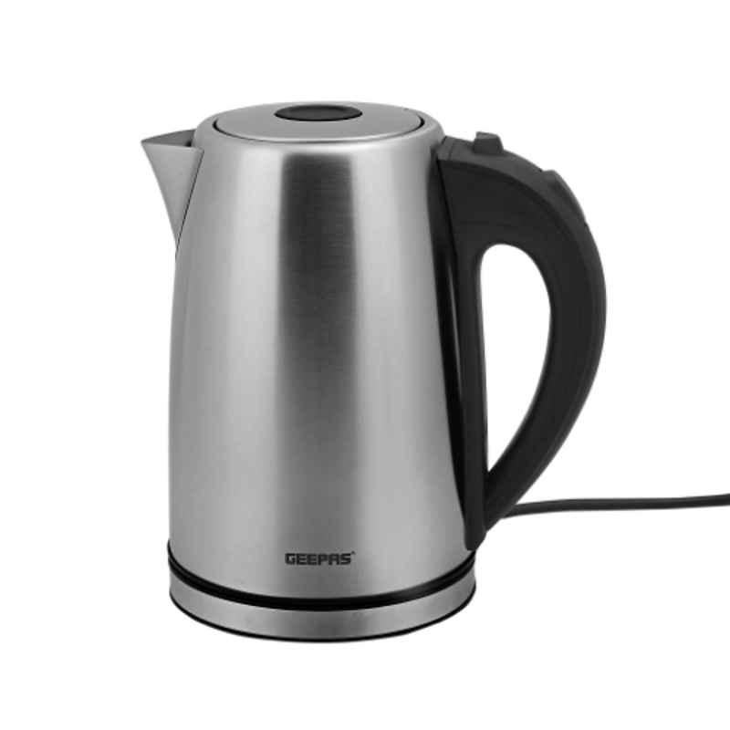 Geepas 2200W 1.8L Stainless Steel Electric Kettle, GK6123