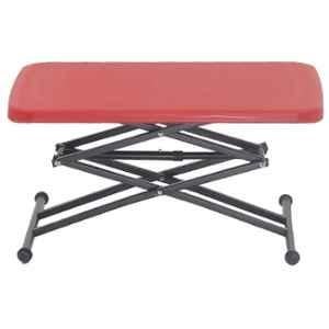 Supreme Scissor Coke Red Table with Height Adjustable