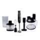 iBELL 500W Black 3-In-1 Hand Mixer Blender with Whisker & Beater, IBLHB500J