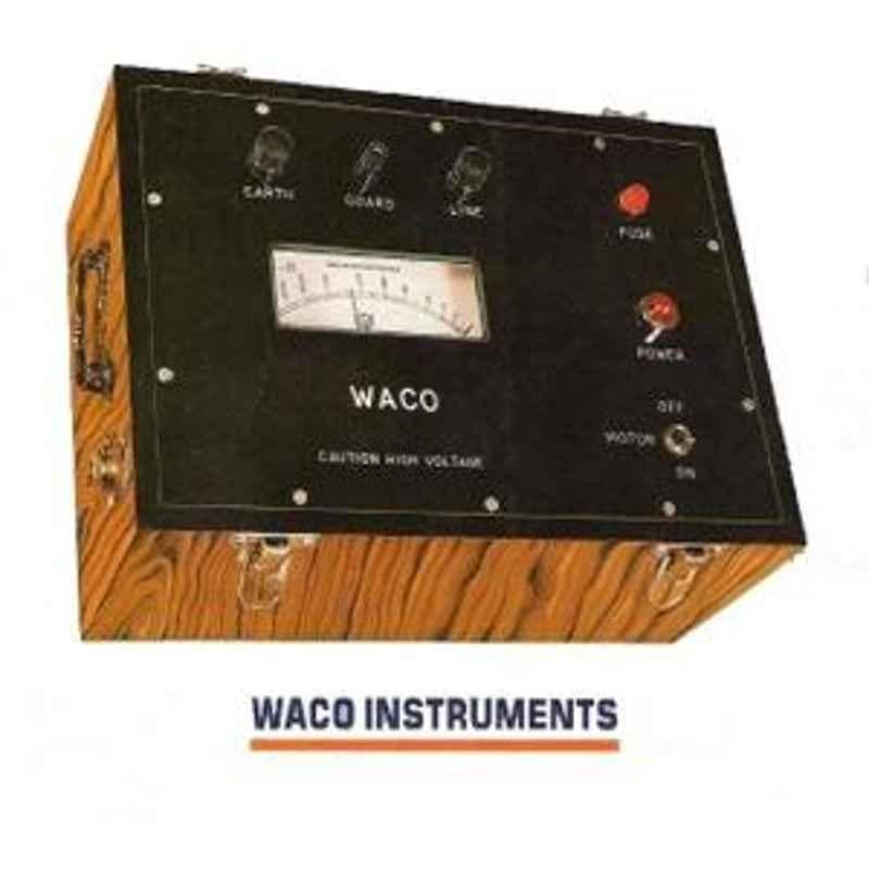 Waco WI 2504 Hand Driven Insu Tester Resistance Range 5,000M Ohm