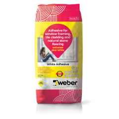 Weber Set Plus 20kg White Marble Adhesive