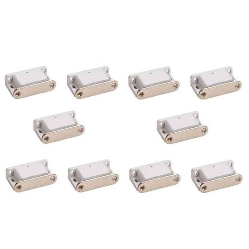 Nixnine White Magnetic Door Stopper, NO-3_WHT_10PS_A (Pack of 10)