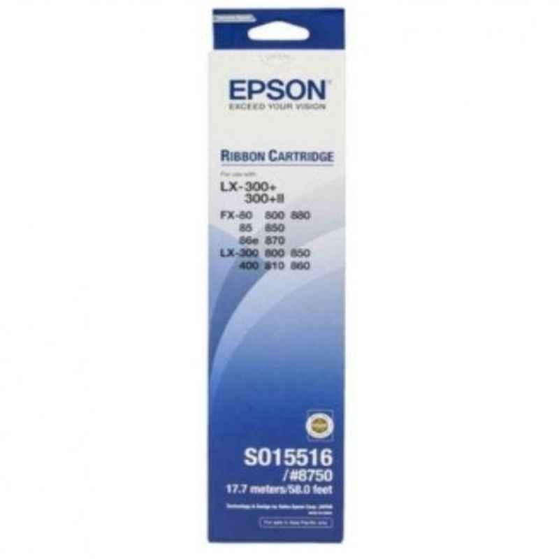 Epson 17.7m Black SIDM Ribbon Cartridge, C13S015516