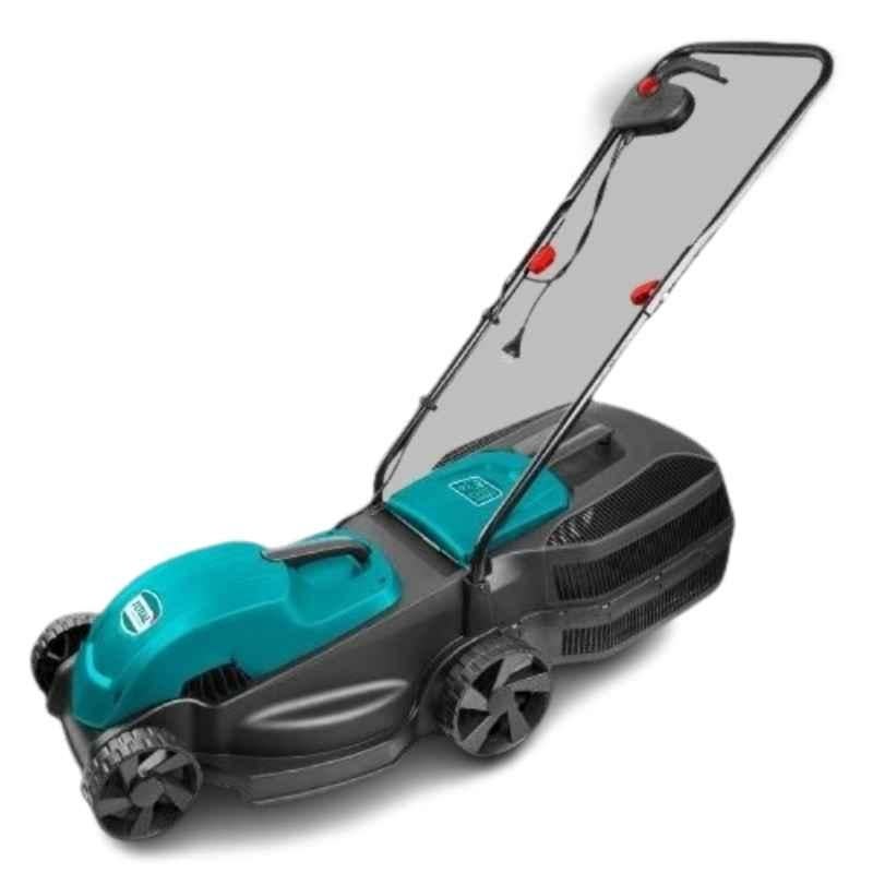 Total 1200W 3300rpm High Power Electric Lawn Mower with 28 Litre Grass Box, TGT612131