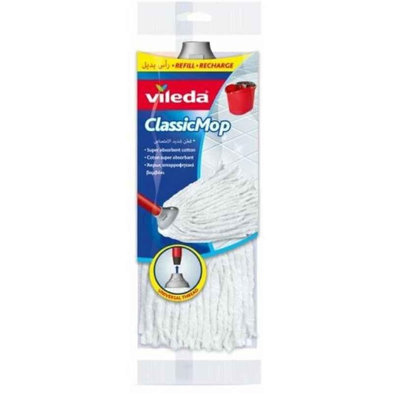Vileda Classic Floor Mop Refill, VLFC152132, Cotton