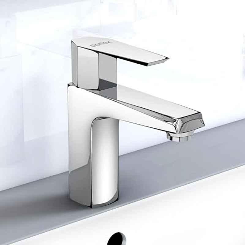 Plantex Pillar Tap for Wash Basin with Teflon Tape/Tap for Wash Basin/Water Tap-Chrome Celesiya-1243