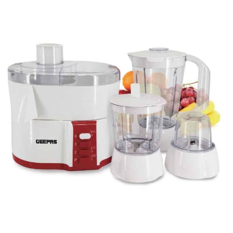 Geepas 600W 4-In-1 Food Processor, GSB9890