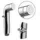 Torofy Up & Down ABS Chrome Finish Silver Health Faucet Gun (Pack of 2)