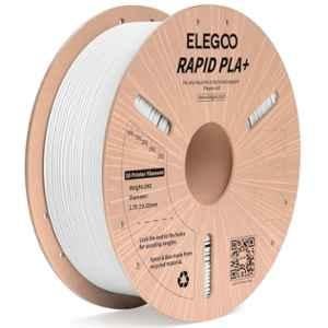 Elegoo Plus 1kg 1.75mm Rapid PLA White 3D Printer Filament