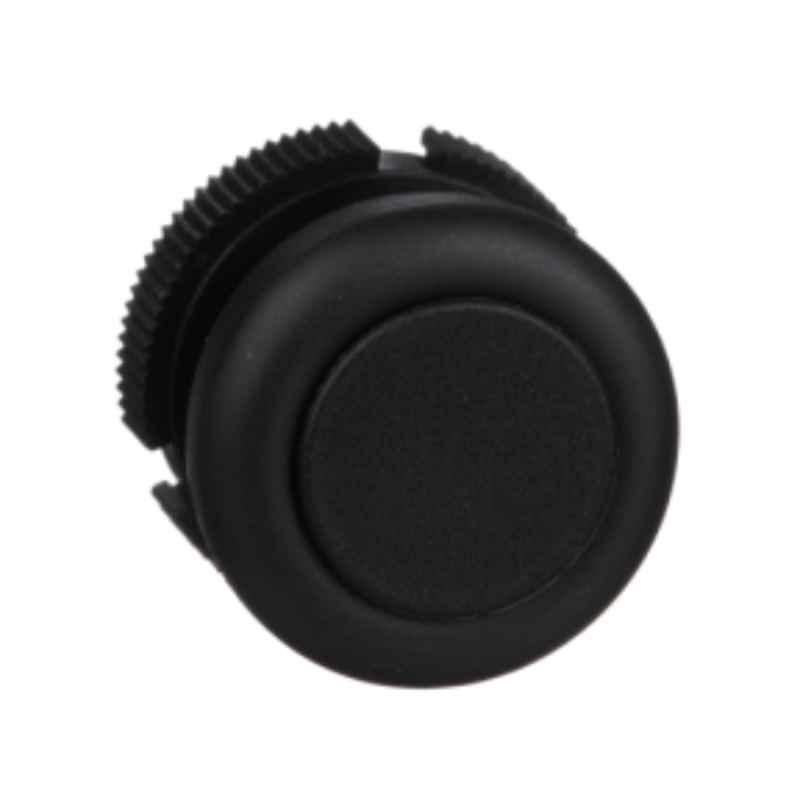 Schneider Harmony Plastic Black Booted Spring Return Push Head Button, XACA9412