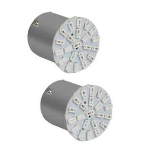 AllExtreme EX22T2B 2 Pcs T10 22 SMD COB Chip Front & Back Turn LED Indicator Light Set