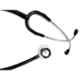 PSW Aluminum Black Stethoscope, PSW044