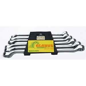 Globus 319 6 Pcs Steel Ring Spanner Set