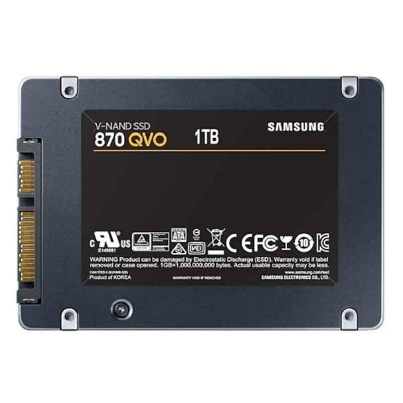 Samsung 870 Qvo 1TB Sata3 2.5 Solid State Drive, MZ-77Q1T0BW