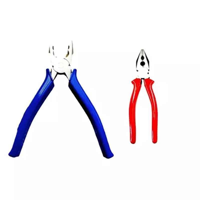 Sky Blue 2 Pcs 7.8 inch Lineman Plier Combo, SBE_PLIER_COMBOS_COMBO_250