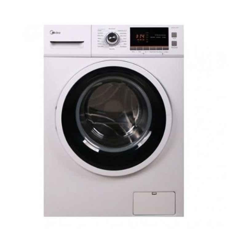 Midea 10kg 1400rpm White Front Loading Washing Machine, MFG100B