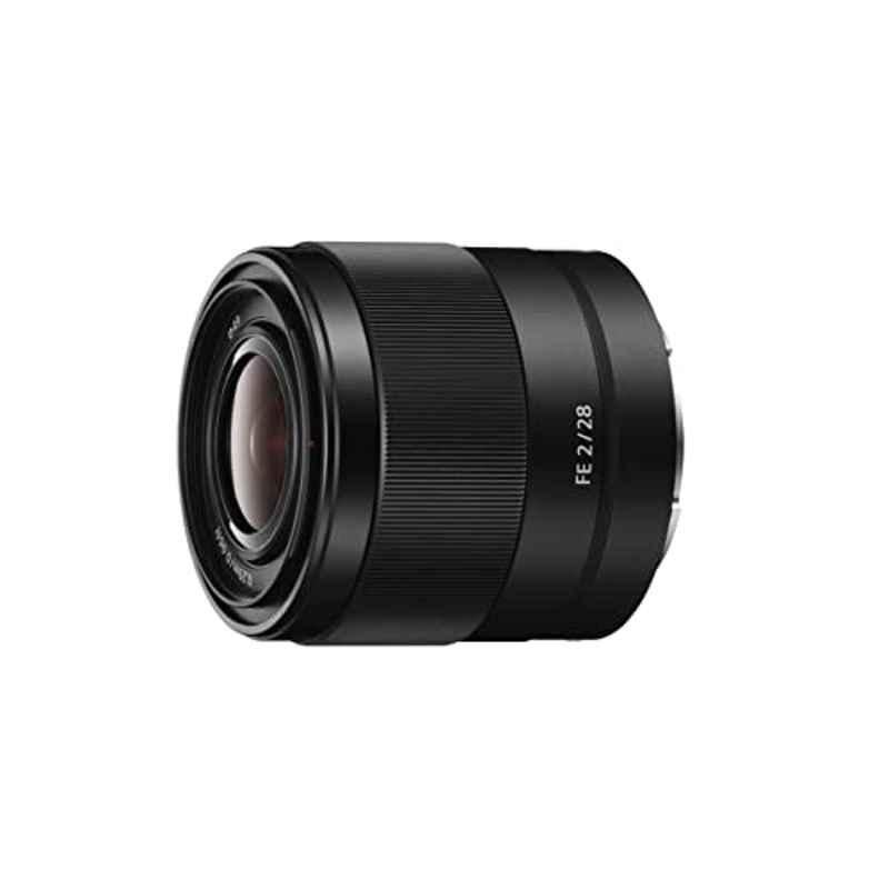 Sony SEL28F20 28mm F2 Full-Frame Wide Angel Prime Camera Lens for Photography & Videography, SEL28F20 SYX