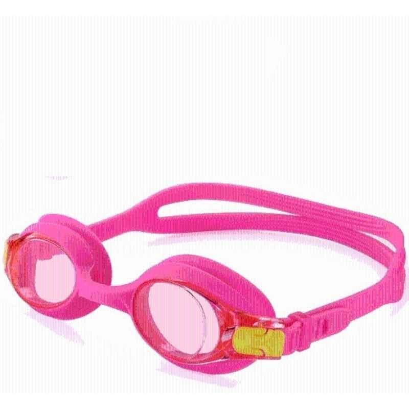 Matrica Pink Swimming Goggle with Protective Soft Carry Case