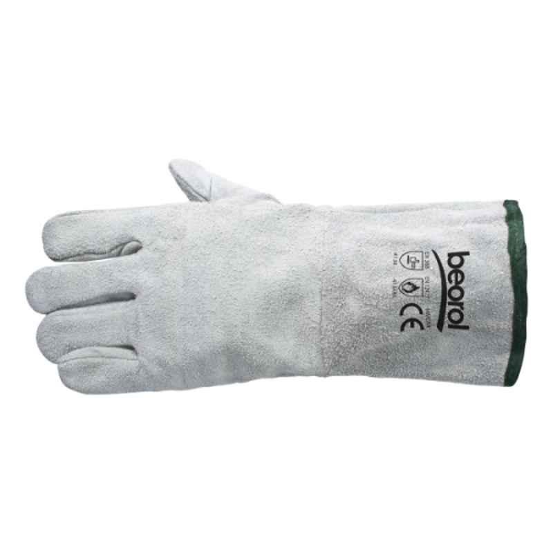 Protect Leather Welding Gloves, Long, RH, Size: 10.5 inch