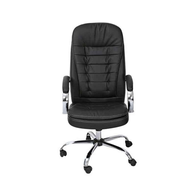 AE 85x85x65cm Black Double Cushioned Office Chair, AE -MAF-1875