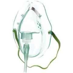 Wellstar Transparent Respirator Oxygen Mask for Adult, MM-17 (Pack of 1)