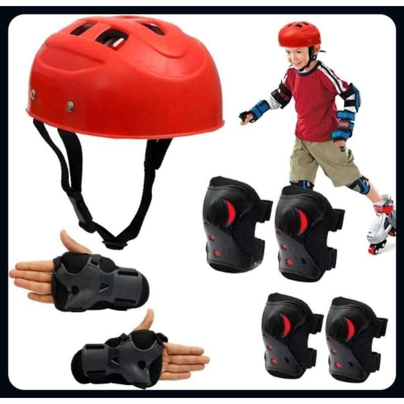 RB International Red Latest Design New Multipurpose Cycling Skating Kit-164 Skating Kit