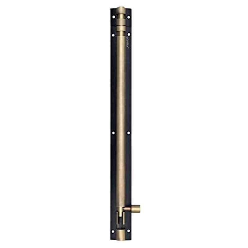 Plantex Stainless Steel Tower Bolt/Tower Bolt for Home, Offices Doors & Windows/Tower Bolt for Main Door/Door Latch/Kundi/Chitakini/Door Latch for Windows (Brass Finish, 12 inch)
