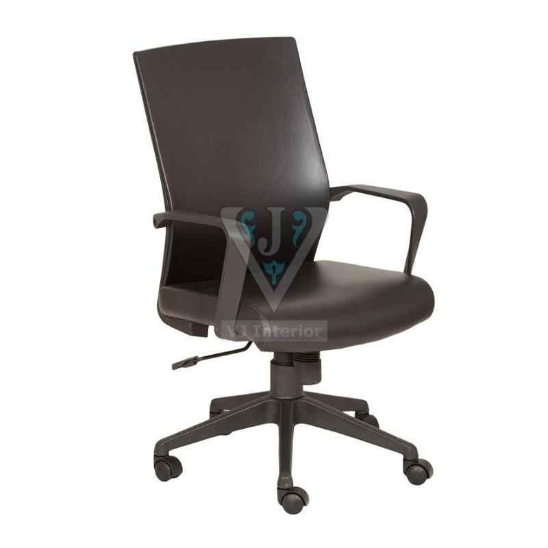 VJ Interior 18x18 inch Black Executive Office Chair, VJ-1617