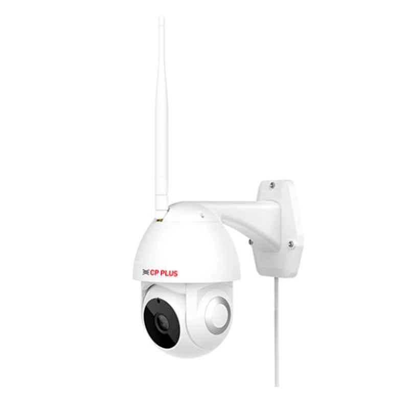 CP PLUS CP-Z41A 4MP Outdoor Wi-Fi 360 deg Pan & Tilt Camera with Night Vision, 2-Way Talk, Motion Detection & IP65 Water Resistance