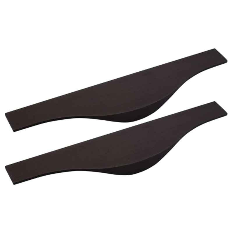 RAB 8 inch Aluminum Black Drawer Pull Handle, F 125 (Pack of 2)