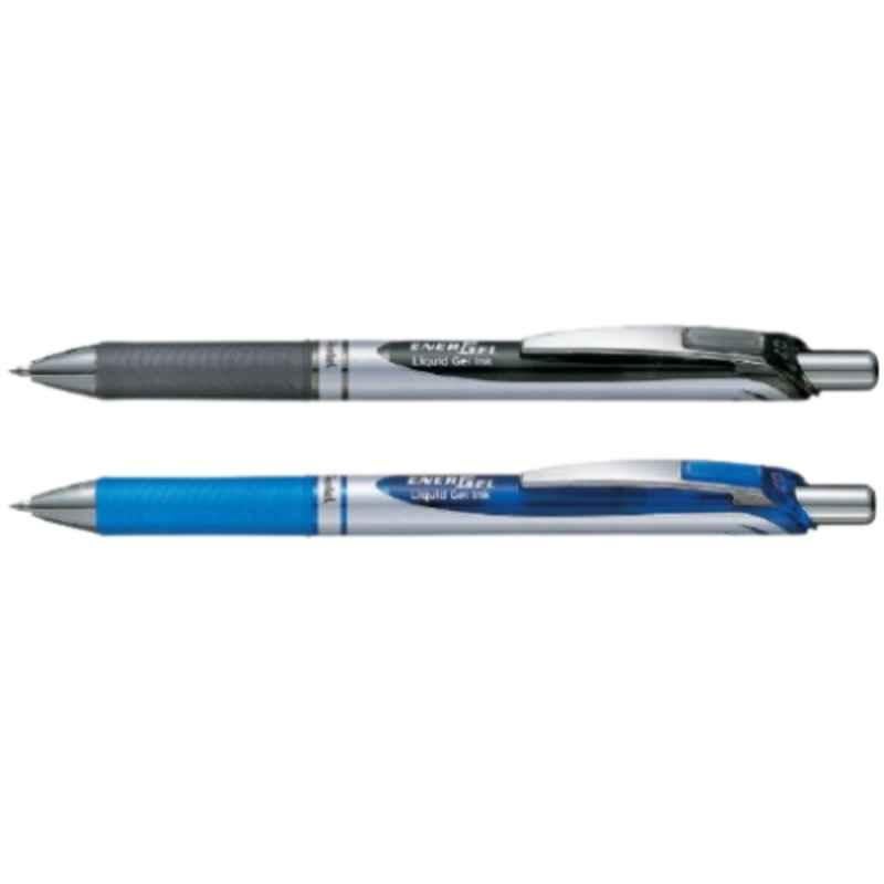 Pentel 2Pcs Energel 0.7mm Retractable Pen, PE-BL77-02AC