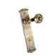 Bonus Comfy G5 Reflex 85mm Brass Bathroom Mortice Lock Set