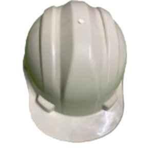 Ladwa ABS HDPE White Heavy Duty Superior Nape Safety Helmet, LSI-Helmet-WNP20 (Pack of 20)