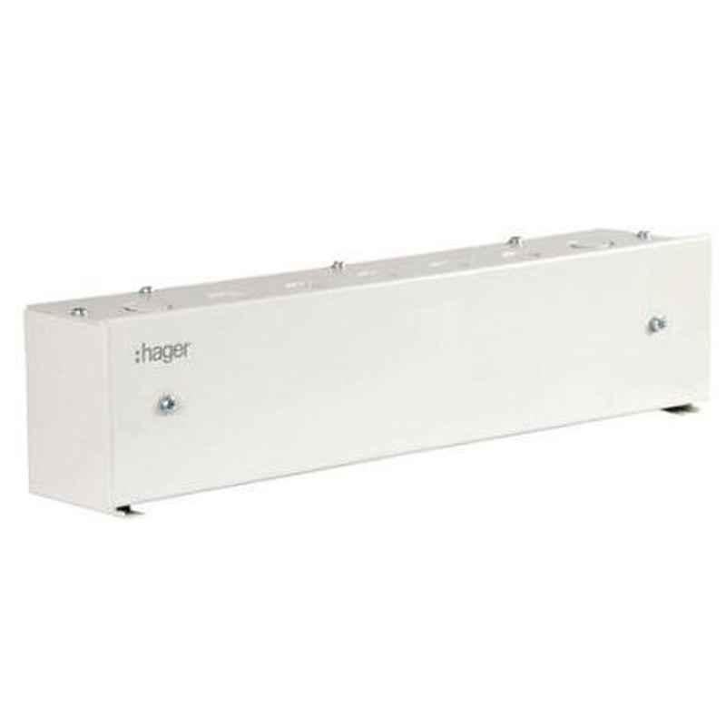 Hager Novello+ Cable End Box for 12 Ways SPN Double Door Distribution Box, VYS12E