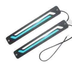 AllExtreme EXDRLFM1 Model 1 20W Flexible Daytime Running Waterproof LED DRL Driving Lamp